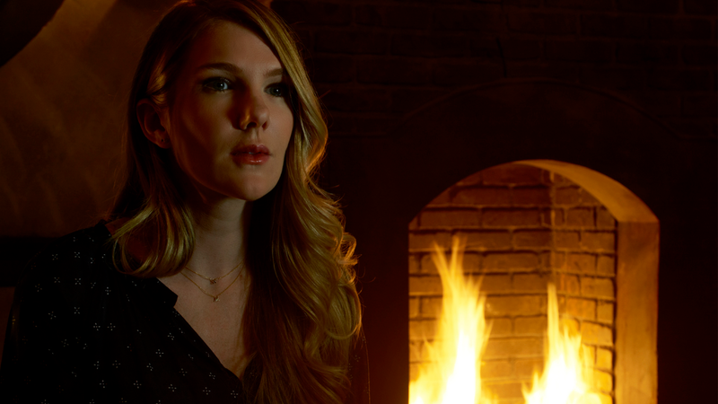 Lily Rabe as Shelby in American Horror Story: Roanoke, the show’s sixth season. Image: Frank Ockenfels/FX